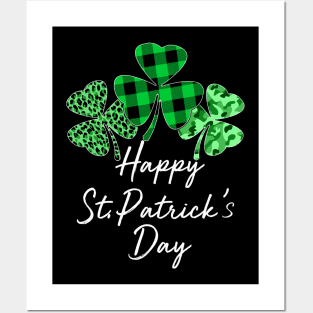 happy st patricks day Posters and Art